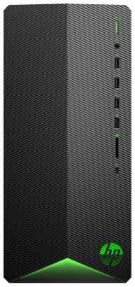 HP Pavilion Gaming TG01-2089ur Intel Core i5 11400F(2.6Ghz)/16384Mb/512SSDGb/noDVD/Ext:AMD Radeon RX 6600XT(8192Mb)/war 1y/Shadow Black with Green LE