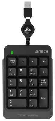 Клавиатура проводная A4TECH Fstyler FK13 USB серый 2034071861
