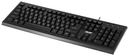 Клавиатура проводная Acer OKW120 USB черный 2034072075