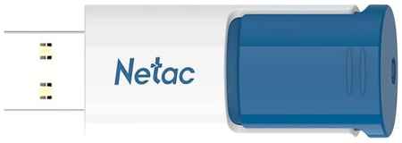 Флеш Диск Netac 128Gb U182 NT03U182N-128G-30BL USB3.0 синий/белый 2034073415