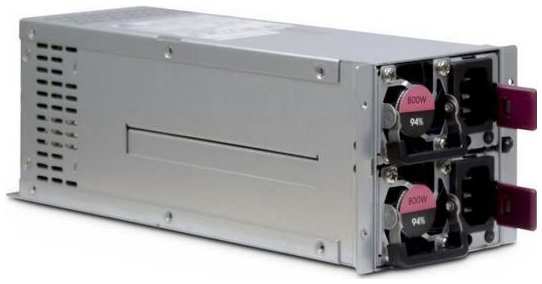 ACD 2R1200 1200W, 2U Redundant (ШВГ=77.5*84*225мм), 80PLUS Gold (92+), 2x4cm fan, Dual Power (100~240Vac, 140~380Vdc) (ASPower R2A-DV1200-N) (4) 2034073507