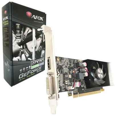 Видеокарта Afox GeForce GT 1030 AF1030-2048D5L7 PCI-E 2048Mb GDDR5 64 Bit Retail