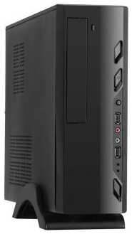 Корпус Desktop ExeGate MI-208-M350 (mini-ITX/mATX, БП M350 с вент. 8см, 2*USB, аудио, черный) 2034075336