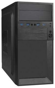 Корпус Minitower ExeGate BAA-105U4-01 (mATX, без БП, 4*USB3.0, HD аудио, черный) 2034075565