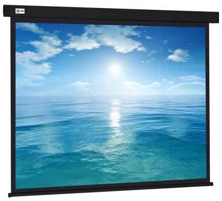 Экран Cactus 104.6x186см Wallscreen CS-PSW-104X186-BK 16:9 настенно-потолочный рулонный черный 2034075624