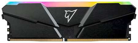 Модуль памяти DDR 4 DIMM 8Gb PC25600, 3200Mhz, Netac Shadow NTSRD4P32SP-08E, RGB, C16 , с радиатором