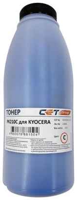 Тонер Cet PK210 OSP0210C-100 бутылка 100гр. для принтера Kyocera Ecosys P6230cdn/6235cdn/7040cdn