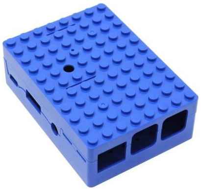 RA184 Корпус ACD Blue ABS Plastic Building Block case for Raspberry Pi 3 B (CBPIBLOX-BLU) (494354) 2034079306