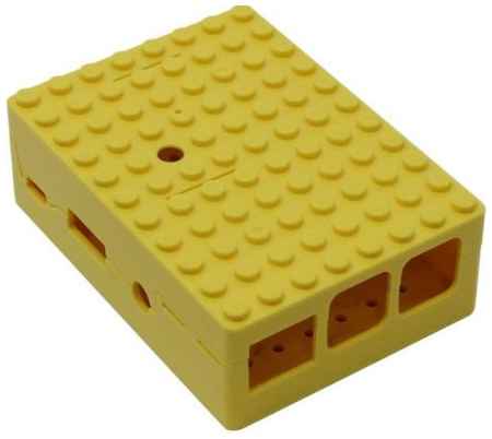 RA185 Корпус ACD Yellow ABS Plastic Building Block case for Raspberry Pi 3 B (CBPIBLOX-YEL) (494408) 2034079307