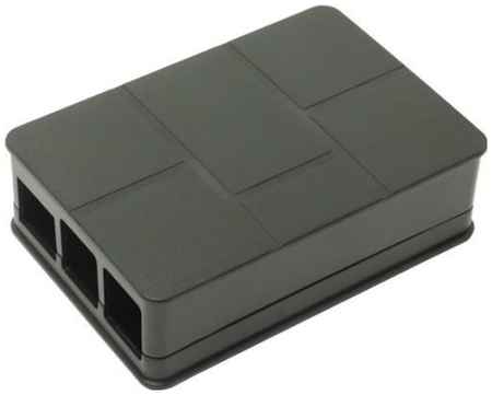 RA186 Корпус ACD Black ABS Plastic Case Brick style w/ Camera cable hole for Raspberry Pi 3 B (RASP1787) (494422) 2034079312