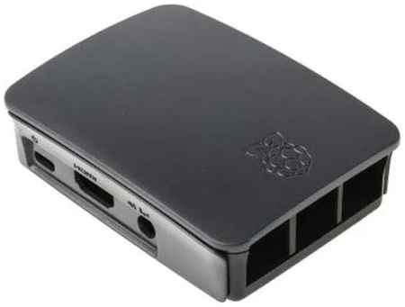 Raspberry Pi 3 Model B Official Case BULK, Black/Grey, для Raspberry Pi 3 Model B/B+ (909-8138) (480018) 2034079321