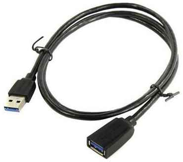 Кабель-удлинитель Vention USB 3.0 AM/AF - 1м Black Edition 2034080024