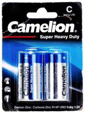 Camelion R14 Blue BL-2 (R14P-BP2B, батарейка,1.5В) 2034082575