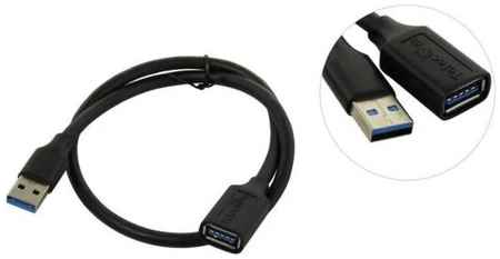 Кабель удлинительный USB3.0 Am-Af 0.5m Telecom черный (TUS708-0.5M) 2034086315