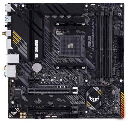 Материнская плата ASUS TUF GAMING B550M-PLUS WIFI II Socket AM4 AMD B550 4xDDR4 2xPCI-E 16x 1xPCI-E 1x 4xSATA III mATX Retail