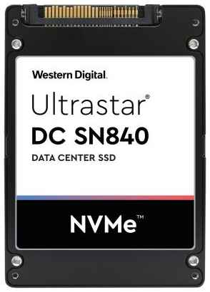 Твердотельный накопитель SSD Western Digital Ultrastar DC SN840 WUS4BA1A1DSP3X1 (0TS1881) SFF-15 TLC BICS4 15360GB PCIe NVMe RI-1DW/D SE