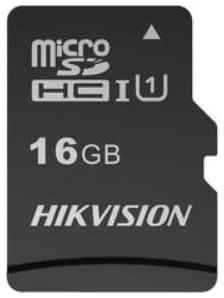 Флеш карта microSDHC 16GB Hikvision HS-TF-C1(STD)/16G/Adapter (с SD адаптером) R/W Speed 90/12MB/s 2034088471