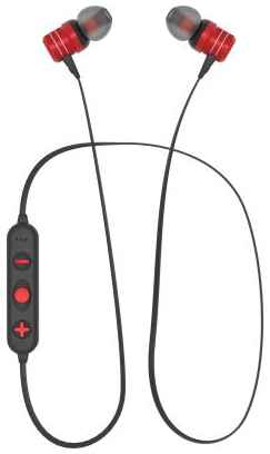 Наушники Bluetooth вакуумные с шейным шнурком More choice BG20 (Red) 2034089130