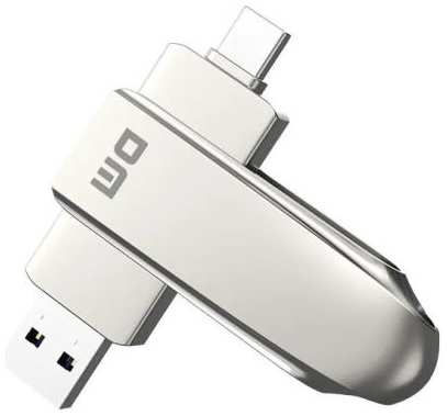 Флешка 128Gb DM FS230-USB3.2 128GB USB Type-C USB 3.2 серебристый 2034090357