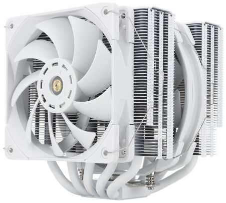 Кулер для процессора Thermalright Frost Commander 140 White, высота 158 мм, 1800 об/мин, 30 дБА, PWM, белый 2034091069