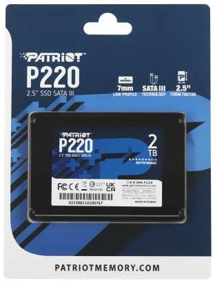 Накопитель SSD Patriot SATA III 2Tb P220S2TB25 P220 2.5 2034091704