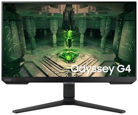 Монитор Samsung 27 Odyssey G4 S27BG400EI черный IPS LED 16:9 HDMI полуматовая HAS Piv 400cd 178гр/178гр 1920x1080 FreeSync Premium DP FHD 5.3кг 2034092355