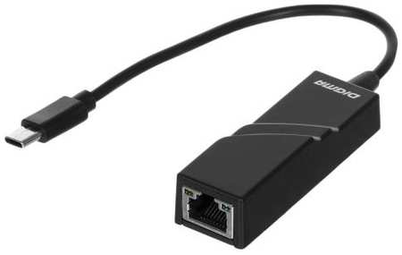 Сетевой адаптер Fast Ethernet Digma D-USBC-LAN100 USB Type-C (упак.:1шт) 2034092967