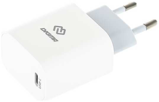 Сетевое зарядное устройство Digma DGW2C, USB-C, 3A, белый [dgw2c0f010wh] 2034092989
