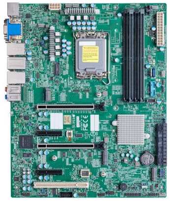 Supermicro Motherboard MBD-X13SAE-F-B W680 LGA1700 No Memory 12th Generation Intel® Core™ i3/i5/i7/i9 Processors, Single Socket LGA-1700 supported, CP 2034095251