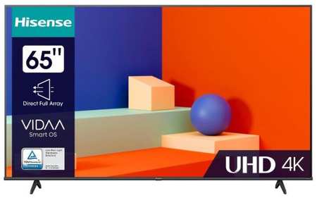 Телевизор Hisense 65A6K черный 2034095387