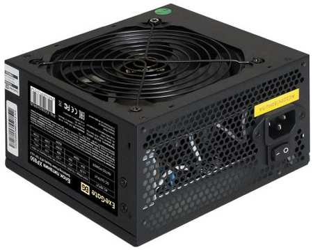 Блок питания 850W ExeGate XP850 (ATX, 12cm fan, 24pin, 2x(4+4)pin, 2xPCI-E, 5xSATA, 3xIDE, black) 2034097052