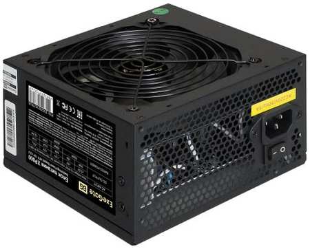 Блок питания 800W ExeGate XP800 (ATX, SC, 12cm fan, 24pin, 2x(4+4)pin, 2xPCI-E, 5xSATA, 3xIDE, black, кабель 220V с защитой от выдергивания) 2034097056