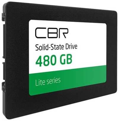 CBR SSD-480GB-2.5-LT22, Внутренний SSD-накопитель, серия Lite, 480 GB, 2.5, SATA III 6 Gbit/s, SM2259XT, 3D TLC NAND, R/W speed up to 550/520 MB/s 2034097245