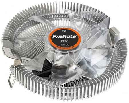 Exegate EX286149RUS Кулер EE90 ExeGate (Al, LGA775/1150/1151/1155/1156/1200/AM2/AM2+/AM3/AM3+/AM4/FM1/FM2/754/939/940, TDP 75W, Fan 90mm, 2200RPM, Hyd 2034101318