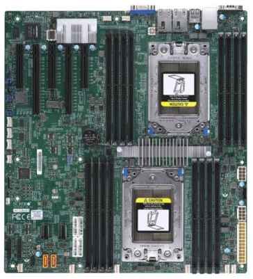 Материнская плата Supermicro MBD-H11DSI-B Socket SP3 System on Chip (SoC) 16xDDR4 2xPCI-E 16x 3xPCI-E 8x 10 EATX OEM 2034101632