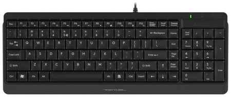 Клавиатура проводная A4TECH FK15 USB черный 2034102161