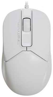 Мышь A4Tech Fstyler FM12S белый оптическая (1200dpi) silent USB (3but) 2034102277