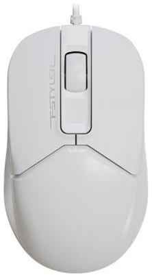 Мышь A4Tech Fstyler FM12 белый оптическая (1200dpi) USB (3but) 2034102278