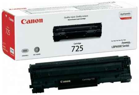 Тонер-картридж Canon 725 для i-SENSYS LBP6000, i-SENSYS LBP6020B, i-SENSYS LBP6030B, i-SENSYS LBP6030w, i-SENSYS M