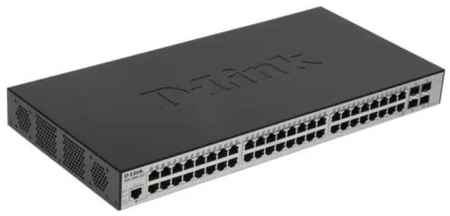 D-Link DGS-3000-52X/B2A Управляемый L2 коммутатор с 48 портами 10/100/1000Base-T и 4 портами 10GBase-X SFP+, RTL {3}, (451805) 2034102565