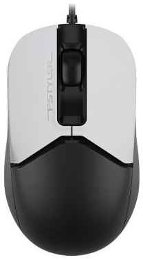 Мышь проводная A4TECH - чёрный белый USB 2034103533