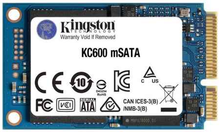 Kingston 1024G SSD KC600 SATA3 mSATA SKC600MS/1024G (316032) 2034105357