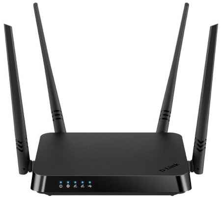 Wi-Fi роутер D-Link DIR-825/RU/I1A 802.11aс 867Mbps 2.4 ГГц 5 ГГц 4xLAN USB LAN