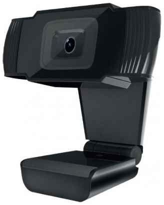 CBR CW 855HD Black, Веб-камера с матрицей 1 МП, разрешение видео 1280х720, USB 2.0, встроенный микрофон с шумоподавлением, фикс.фокус, крепление на мо 2034106572