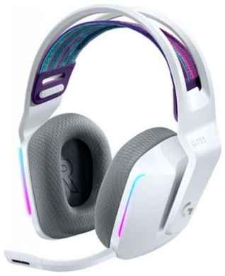 Игровая гарнитура беспроводная Logitech G733 Wireless RGB Gaming Headset белый 981-000883 2034110172