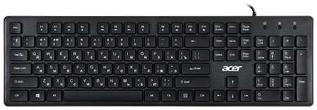 Клавиатура проводная Acer OKW020 USB черный 2034111270