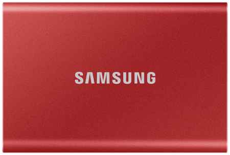 Внешний SSD диск 1.8 1 Tb USB Type-C Samsung MU-PC1T0R/WW красный 2034112584