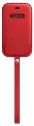 Чехол Apple Leather Sleeve with MagSafe для iPhone 12 mini красный MHMR3ZE/A 2034112713
