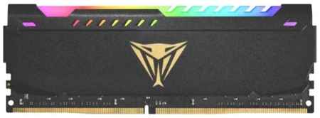 Память DDR 4 DIMM 32Gb PC25600, 3200Mhz, CL18, PATRIOT Viper Steel RGB (PVSR432G320C8) (retail)
