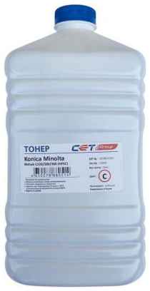 Тонер Cet NF5C CET8811500 голубой бутылка 500гр. для принтера Konica Minolta Bizhub C220/280/360 2034114065